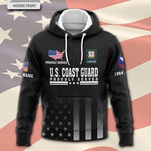 US Coast Guard, Remember – Honor – Respect – Hoodie