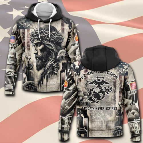 US Marine Corps, E 6 Marines Staff Sergeant – Hoodie