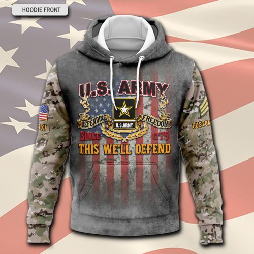 US Army, Defender of Freedom – Hoodie