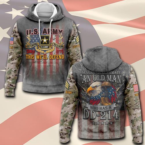 US Army, Defender of Freedom – Hoodie