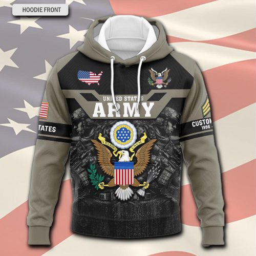 US Army, E 7 Army Sergeant First Class – Hoodie