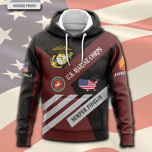 US Marine Corps, E 3 Marines Lance Corporal – Hoodie
