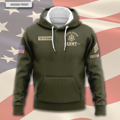 US Army, No One Gets Left Behind – Hoodie