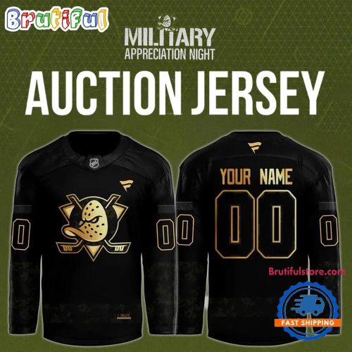 Anaheim Ducks Military Night 2026 Jersey Shirt