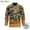 NHL Winnipeg Jets Custom Honoring Veterans Camo Hockey Jersey