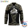 NHL Chicago Blackhawks Custom Honoring Veterans Camo Hockey Jersey