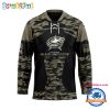 NHL Colorado Avalanche Custom Honoring Veterans Camo Hockey Jersey