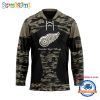 NHL Dallas Stars Custom Honoring Veterans Camo Hockey Jersey