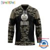 NHL Detroit Red Wings Custom Honoring Veterans Camo Hockey Jersey