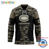 NHL Nashville Predators Custom Honoring Veterans Camo Hockey Jersey