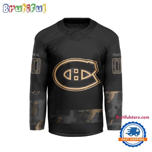 NHL Montreal Canadiens Military Appreciation Design Hockey Jersey