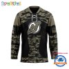 NHL Nashville Predators Custom Honoring Veterans Camo Hockey Jersey