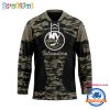 NHL New Jersey Devils Custom Honoring Veterans Camo Hockey Jersey