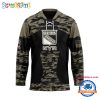 NHL New York Islanders Custom Honoring Veterans Camo Hockey Jersey