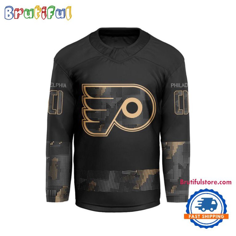 NHL Philadelphia Flyers Military Appreciation Design Hockey Jersey ...