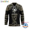 NHL Philadelphia Flyers Custom Honoring Veterans Camo Hockey Jersey