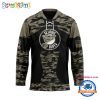 NHL Tampa Bay Lightning Custom Honoring Veterans Camo Hockey Jersey