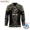 NHL St. Louis Blues Custom Honoring Veterans Camo Hockey Jersey