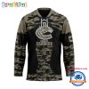 NHL Vegas Golden Knights Custom Honoring Veterans Camo Hockey Jersey