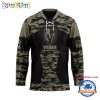 NHL Washington Capitals Custom Honoring Veterans Camo Hockey Jersey