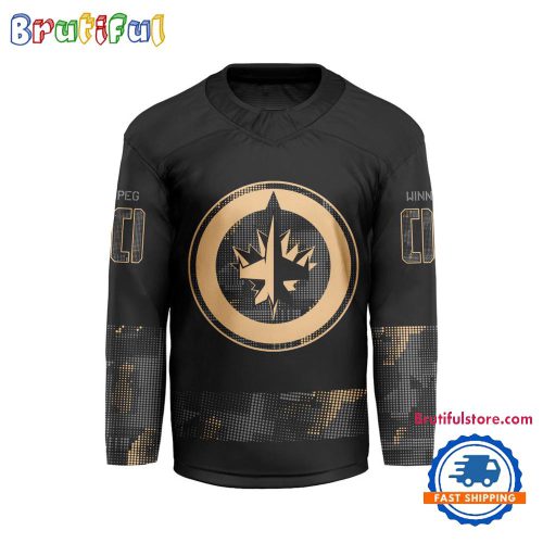 NHL Winnipeg Jets Military Appreciation Design Hockey Jersey